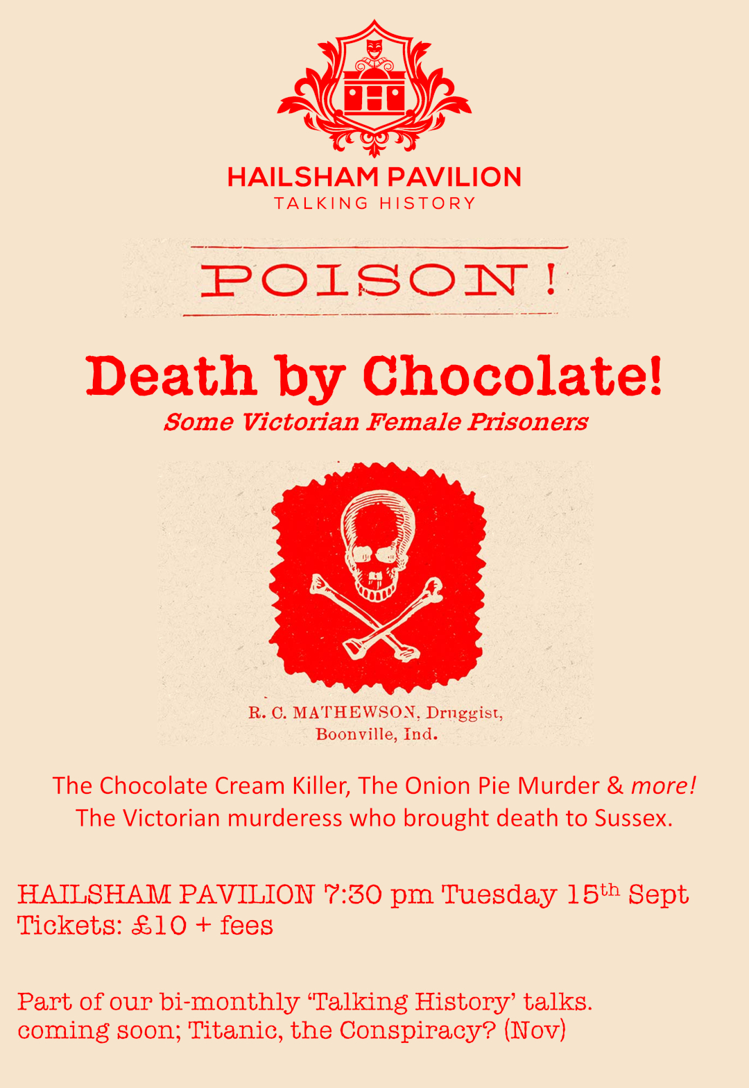 Talking History Presents – Death by Chocolate