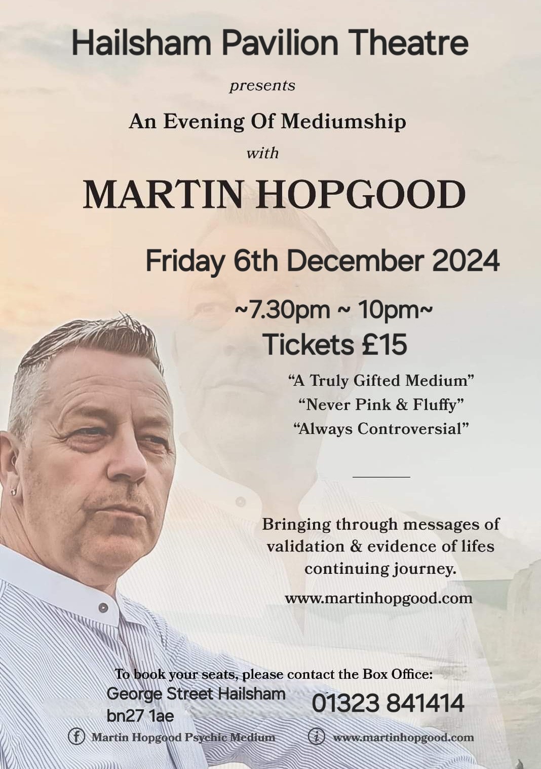 A Special Evening of Mediumship With Martin Hopgood