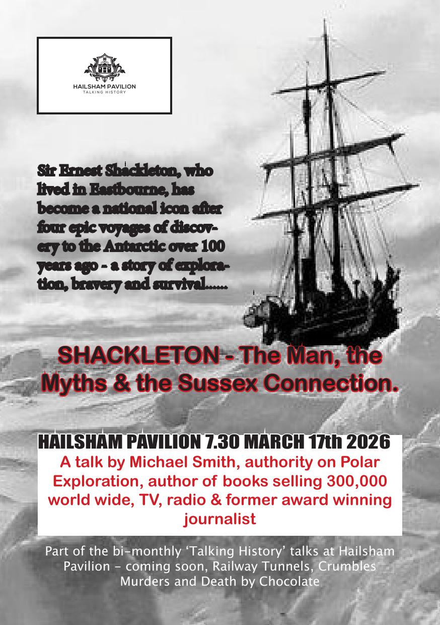 Talking History Presents ERNEST SHACKLETON – The Man and Myths